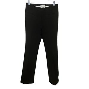 3.1 Phillips Pants Womens Lim Virgin Wool Silk Lined Tall Straight Leg Black 4